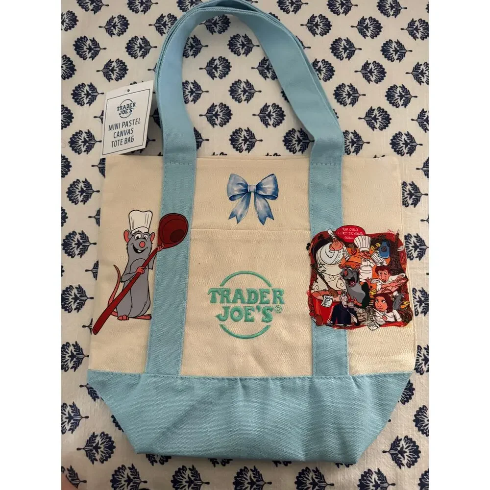 Disney Remy Ratatouille Custom Made Trader Joes Mini Tote